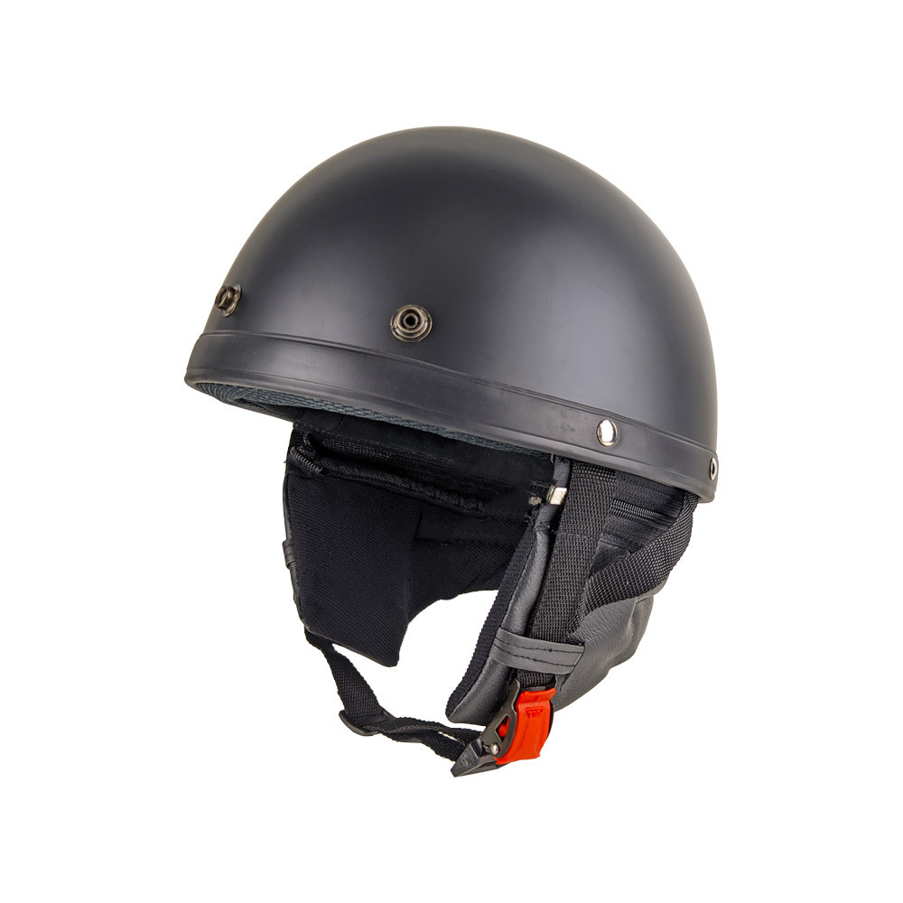Bogo Helmet Retro Vintage Chips Cetok Batok Half Head Adult Plain