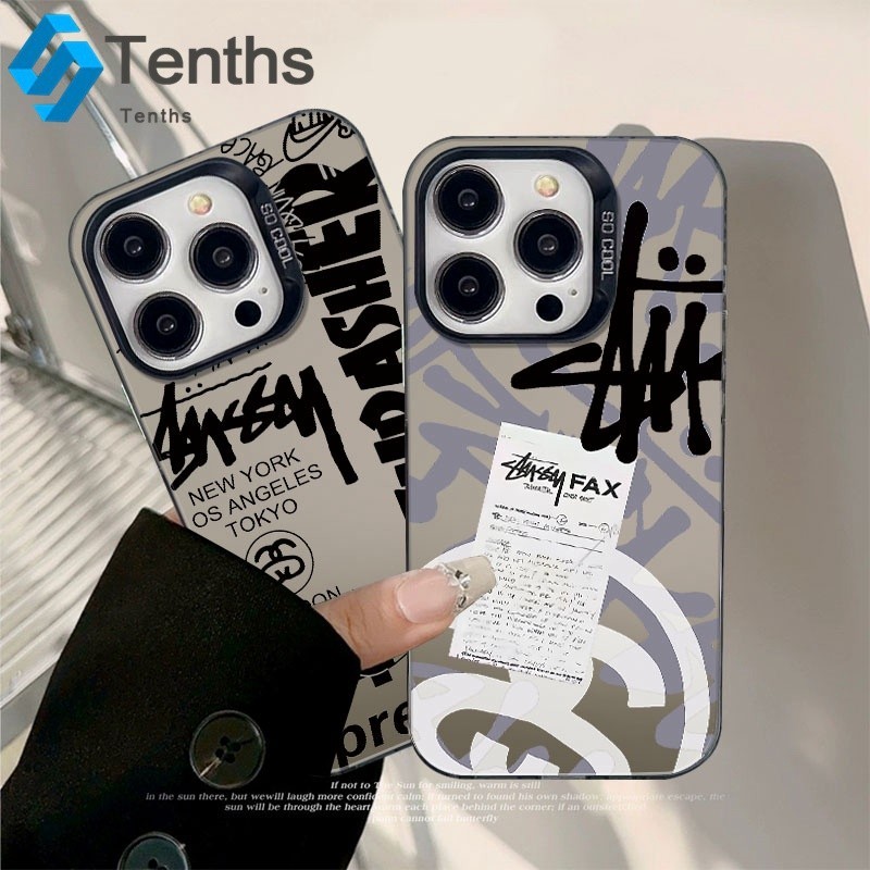Redmi 13C 12C 10C 10A 9A 9C 9T 9 A1 Note 13 12 11 10 9 8Pro Mi 11Lite PocoC65 แบรนด์แฟชั่น stussy เปลือกอ่อน