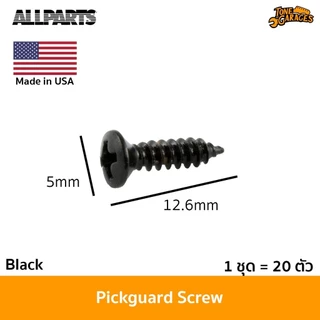 Allparts Pickguard Screw น็อตยึดปิ๊กการ์ด 1 ชุด มี 20 ตัว (GS-0001)