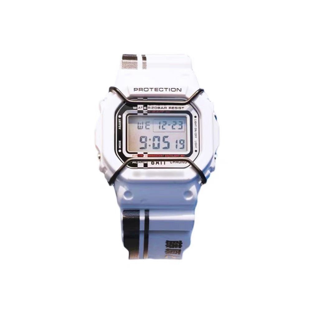 G-shock DW-5600 Initial D8160 นาฬิกาทรงสี่เหลี่ยมสากลสําหรับผู้ชายและผู้หญิง