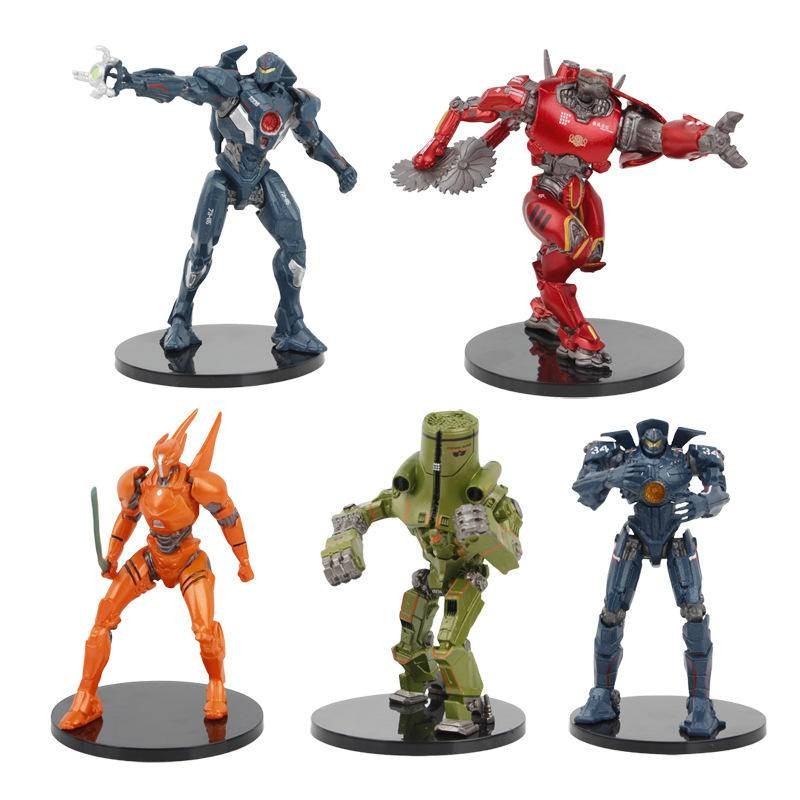 5 ชิ้น Pacific rim gipsy avenger saber athena Crimson Typhoon Cherno Alpha action figure