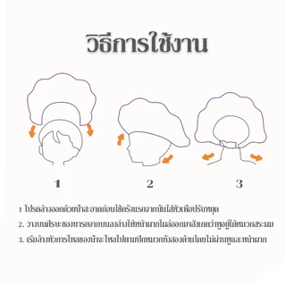 หมวกอาบน้ำเด็ก อุปกรณ์ป้องกันหู หมวกสระผมเด็ก ปรับขนาดได้ ซิลิโคนกันน้ํา ปกป้องดวงตาและหูของคุณ อย่าให้แชมพูเข้าตา
