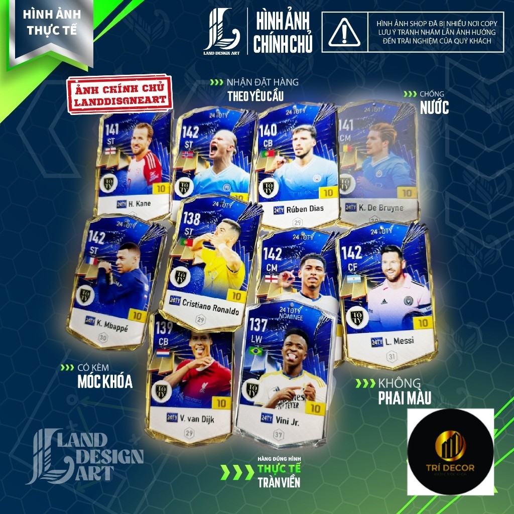 พวงกุญแจเครื่องเล่น ซีซั่น 24TS & 24TY- FC Online