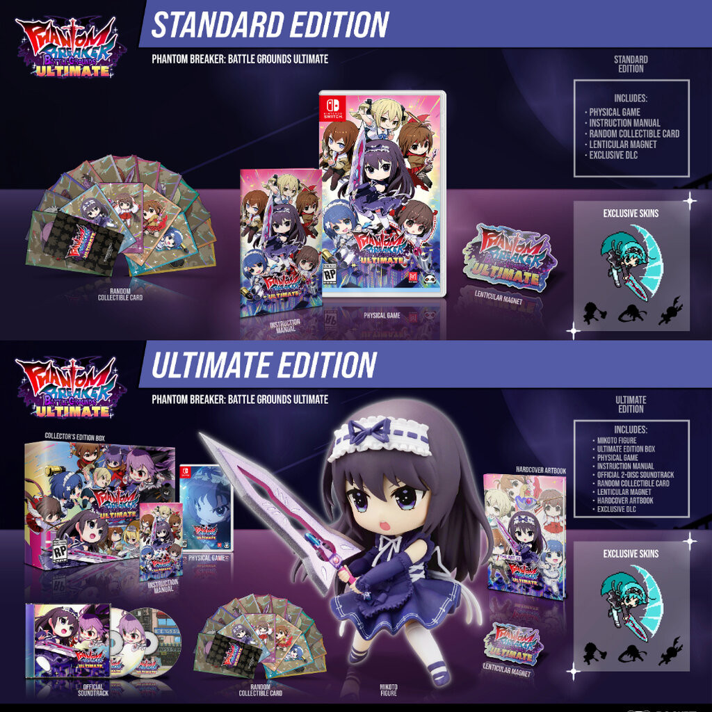 (พร้อมส่ง) SWITCH PHANTOM BREAKER BATTLEGROUND (STANDARD/ULTIMATE) (ENG) (มือ1)