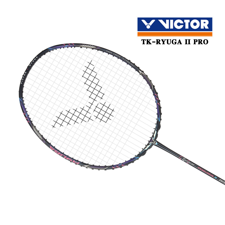 VICTOR ไม้แบดมินตัน รุ่น TK-RYUGA II PRO แถม เอ็นVS-100 + ซองหนัง (โปรดอ่านรายละเอียดก่อนสั่ง)