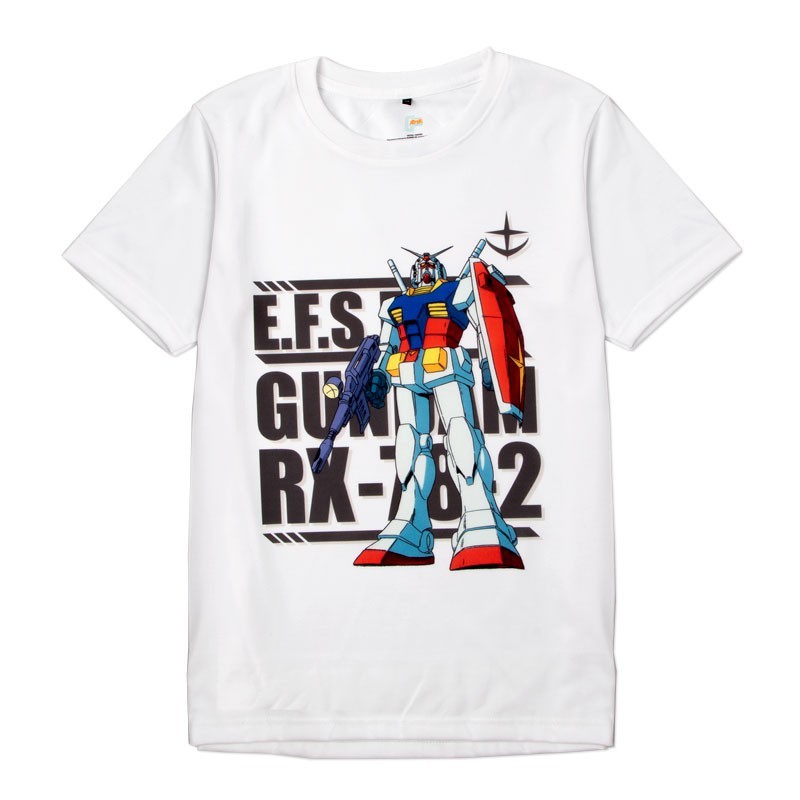 [พร้อมส่ง] 🔥 กันดั้ม เสื้อยืดลายการ์ตูนลิขสิทธิ์ Gundam T-shirt No.004 🔥0