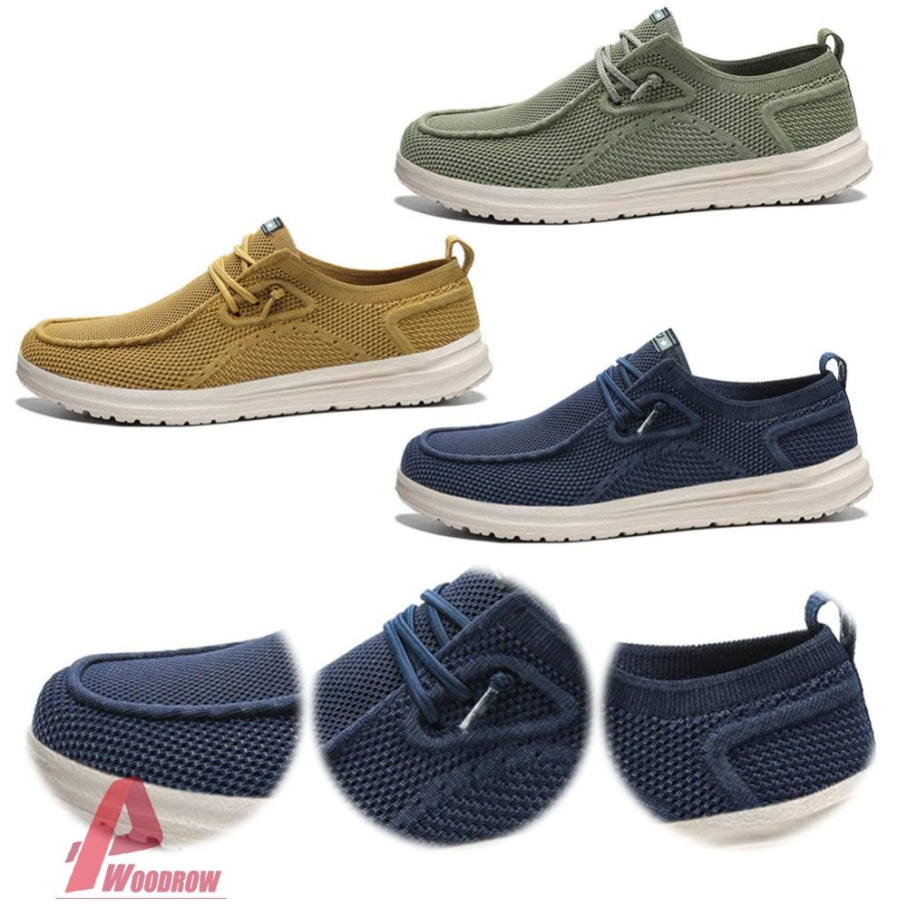 Men Wide Toe Box Shoes Extra Wide Walking Shoes Barefoot for Work Traveling [Woodrow.th]