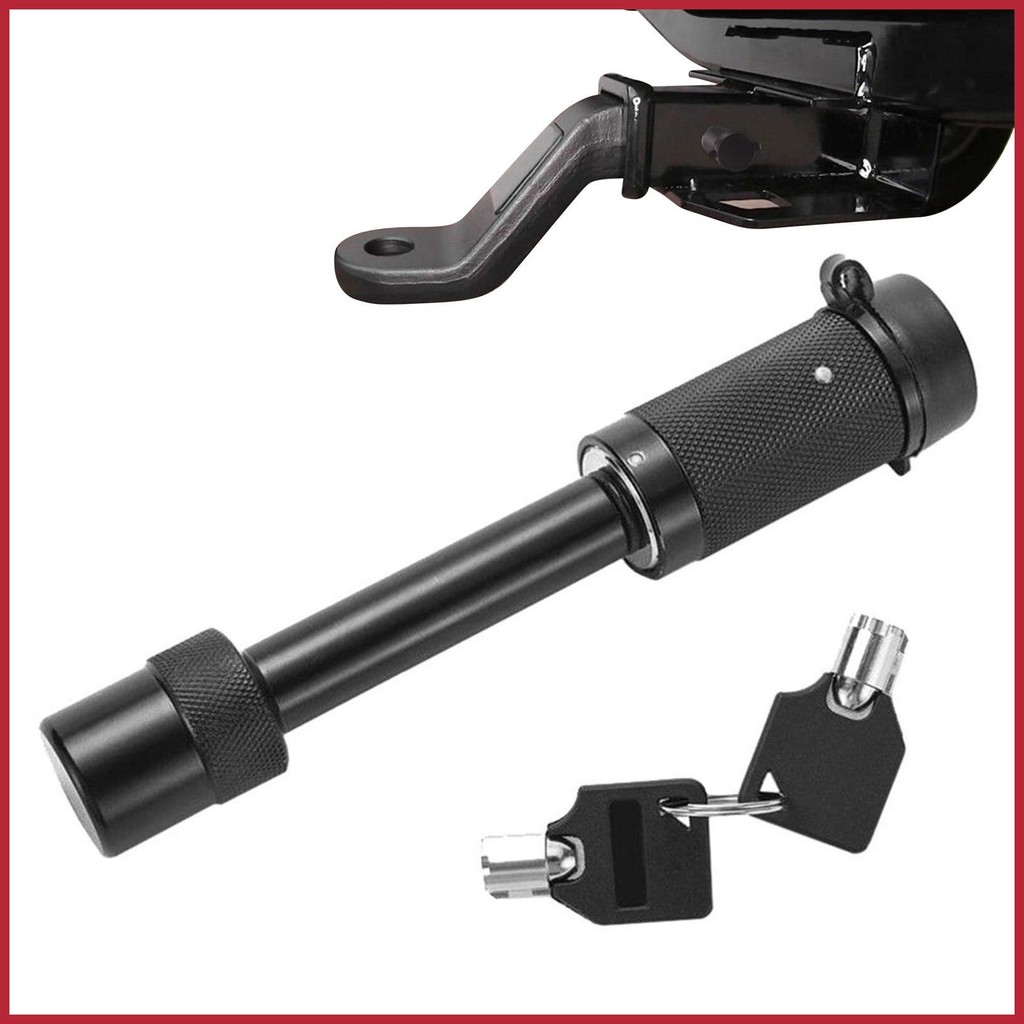 Hitch ล็อคพร้อมปุ่ม Anti-Theft Hitch Lock Trailer Lock Hitch Receiver Lock พร้อมคีย์ตัวรับสัญญาณ Hitch Pin bhsydth