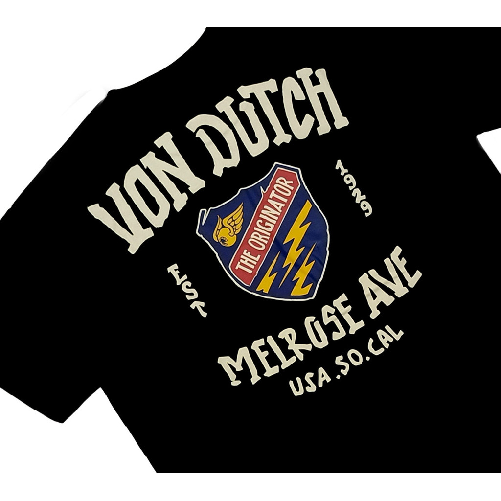 เสื้อยืด Von Dutch 1226 สีดํา