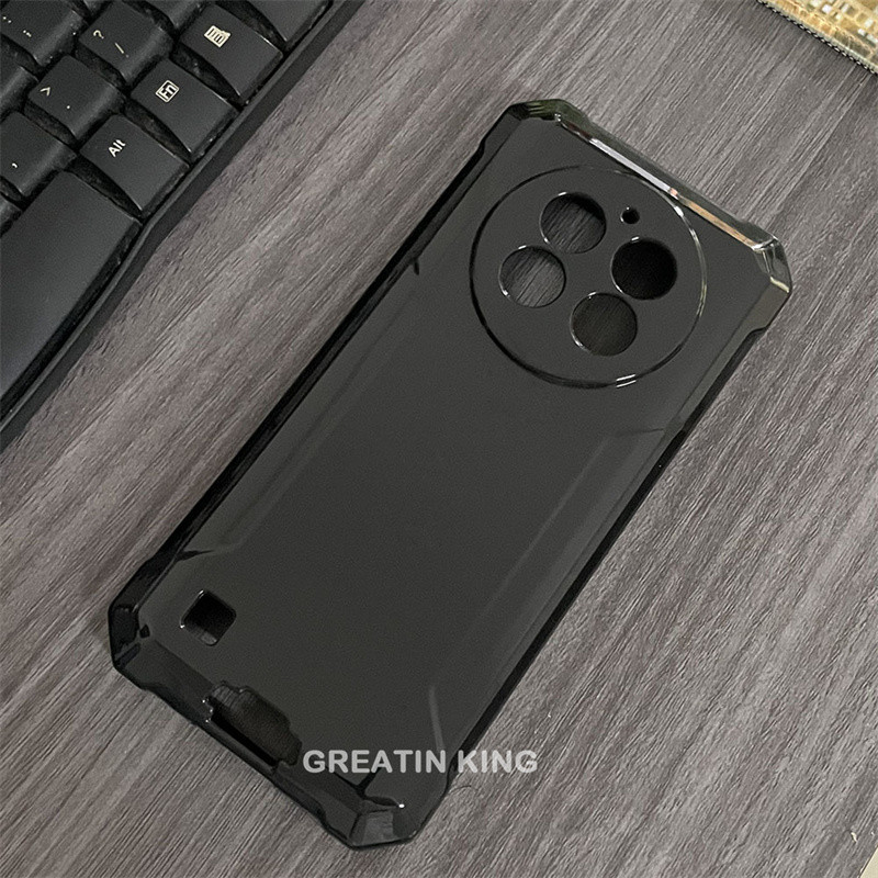 ปลอกสําหรับ Oukitel G1 เคสโทรศัพท์ Soft TPU ซิลิโคนฝาครอบป้องกันสีดํา