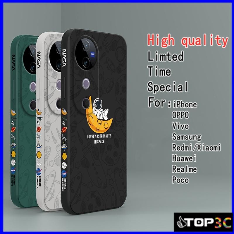 เคส Vivo V40 Pro 5G/V30E 5G / V29 5G/V29E/V27/V27E/V25/V30 Pro 5G space Nasa เคสโทรศัพท์ TKR