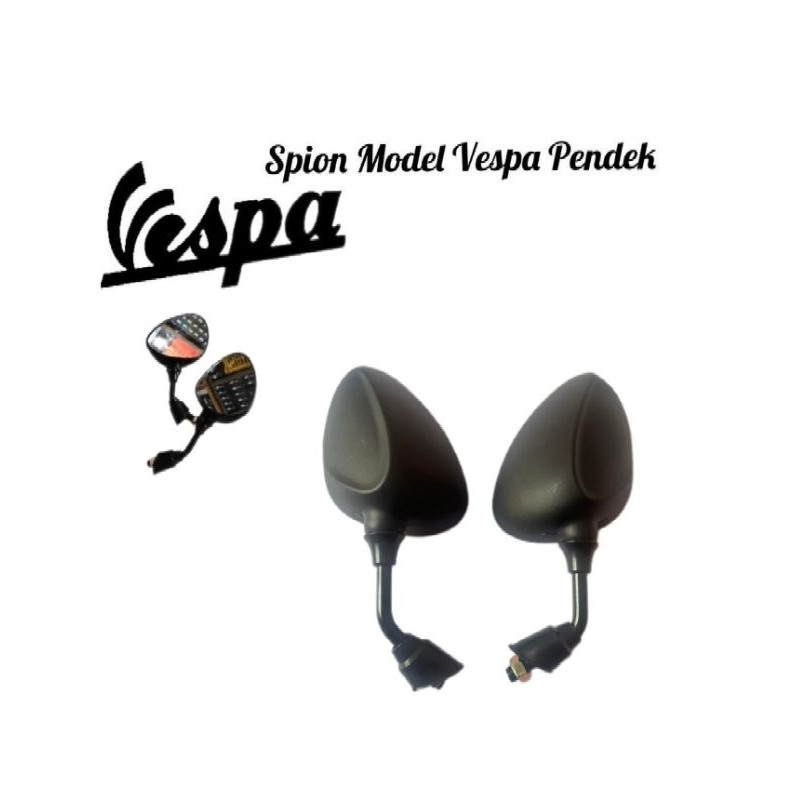 Vespa 2024 universal Honda และ Yamaha PNP Beat Vario Stylo กระจกรุ่น Fazzio filano Fino Mio
