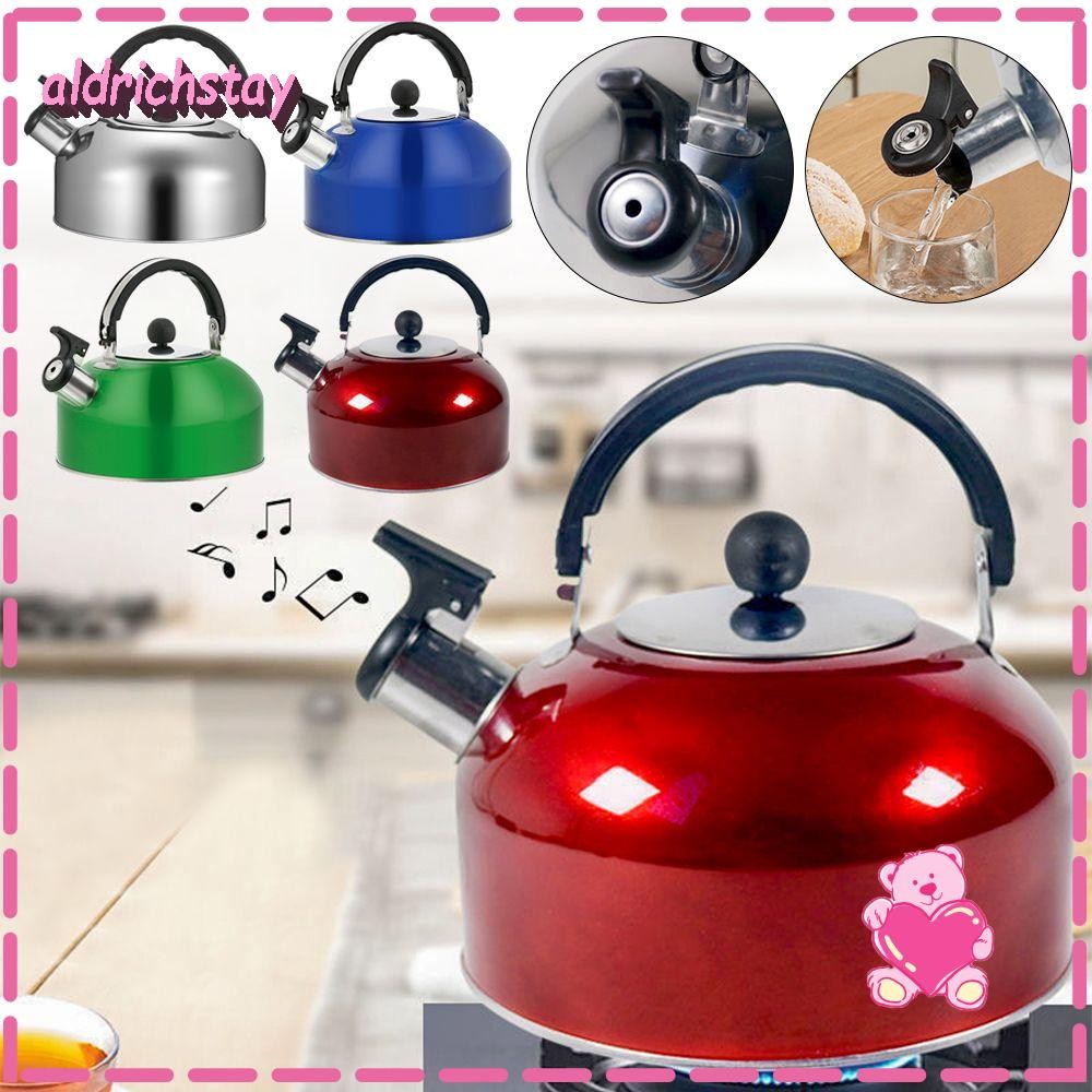 Exodus 3L Whistling กาต้มน้ํา Ergonomic Handle สําหรับเดินป่าทําอาหารสแตนเลส Teakettle