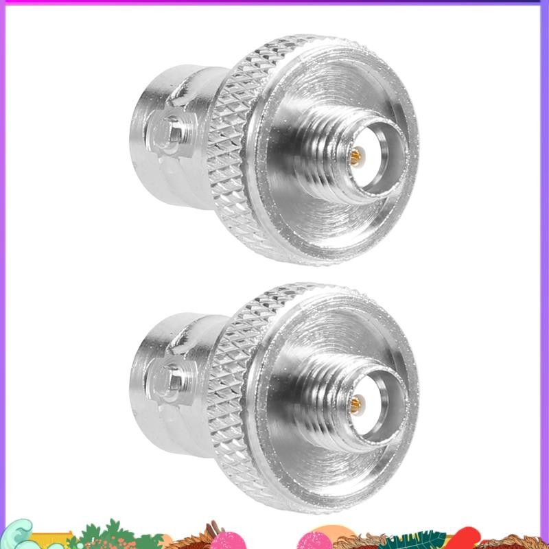 Super 2 ชิ้น SMA หญิงเป็น BNC หญิงแปลงอะแดปเตอร์สําหรับวิทยุสองทาง UV-5R -880