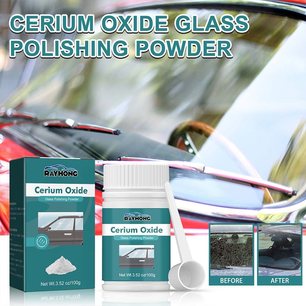 100g Deep Scratch Remover Repair Glass Polishing Kit Cerium Oxide Powder