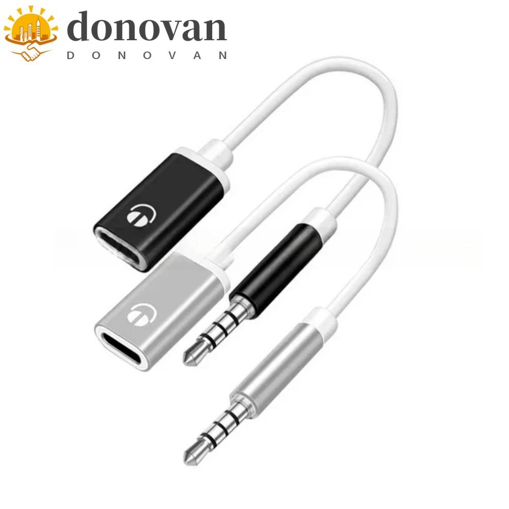 Dodonvan Type-C เป็นตัวแปลงแจ็ค 3.5 มม., สายแปลงหูฟัง Aux 3.5 มม.ตัวแปลงหญิง Type-C การแปลงทนทานแบบพกพา 3 5 มม.ถึงอะแดปเตอร์ Type C