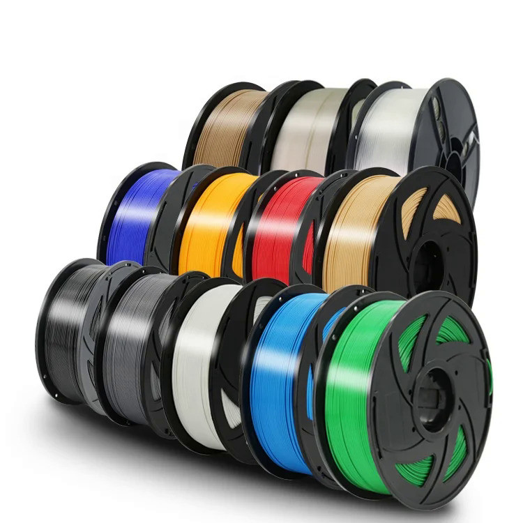 Wholesale 1KG 1.75mm 2.85mm ABS PLA PETG TPU printing filament pla metal filament 3d printer filamen