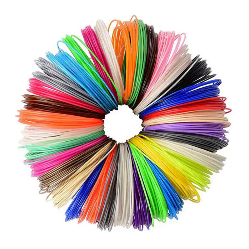 PLA Colored Odorless Safety Plastic 3D Pen Filament Diameter 1.75mm For 3D Printing Pen Kids Birthda