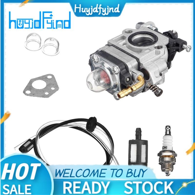 HuyjdfyjndMotorcycle Carb คาร์บูเรเตอร์ 15 มม.2 จังหวะ Carburettor สําหรับ 43Cc 47Cc 49Cc 50Cc 52Cc 