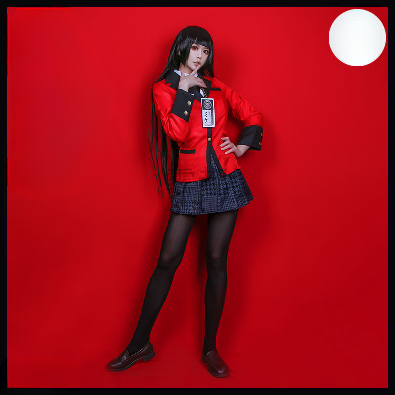 🍀The Abyss of Crazy Gambling Jabami Yumeko Cosplay Anime Costumes