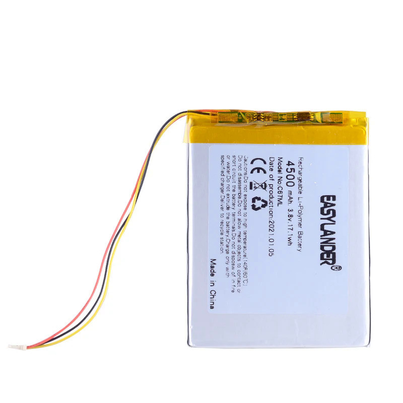 3.8V 3920mAh Lithium li-Polymer Li-ion Battery For ONYX BOOX DARWIN 3 4 C67LM E-BOOK Carta2 C67ML C6
