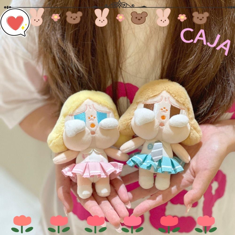 Caja1 ตุ๊กตาของเล่นพวงกุญแจ,การ์ตูน POP MART Crybaby ตุ๊กตาตุ๊กตา,น่ารักสาว Sunset Concert Series ตกแต่งตุ๊กตากุญแจรถแหวนของขวัญ