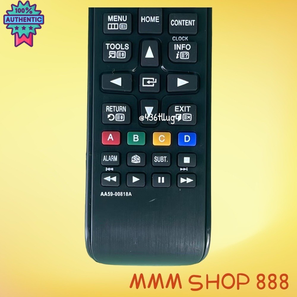 รีโมทรุ่น :ซัมซุง Samsung รหัส AA59-00818A สินค้า รีโมท  รีโมททีวี   รีโมทแอร์ รีโมด