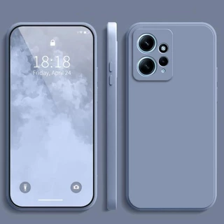 เคส Redmi Note 12 4G ,สีทึบ Redmi Note12 เคสซิลิโคนป้องกันการตกสีธรรมดาเรียบง่าย YT