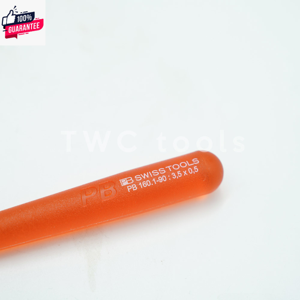 PB Swiss Tools ไขควงช่างไฟปากแน รุ่น PB 160.0-80 / PB 160.1-90 ไขควงช่างไฟฟ้า ไขควงปากแน ไขควงด้ามเร