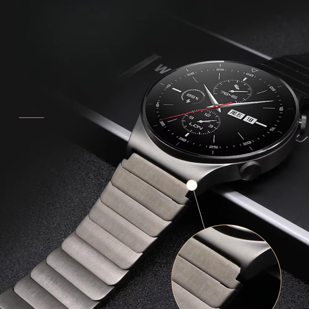 ใช้ได้กับ Huawei watch GT5 gt5pro สายคล้องสายสแตนเลสสไตล์ Porsche watch5 46mm สายเหล็กผู้ชาย