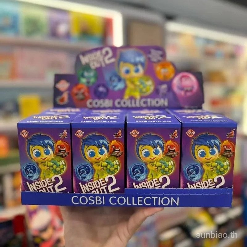 [Spot Goods] 2024 HOTTOYS cosbi Disney Pixar Inside Out 2ภาพ Sad anger disgust collecting ตุ๊กตาวันเ