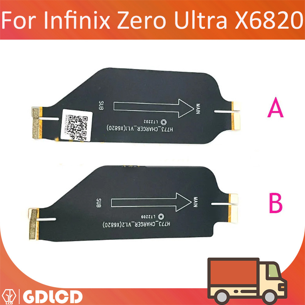 สําหรับ Infinix Zero Ultra X6820 บอร์ดหลักเมนบอร์ดเชื่อมต่อ LCD Flex Cable อะไหล่ซ่อม