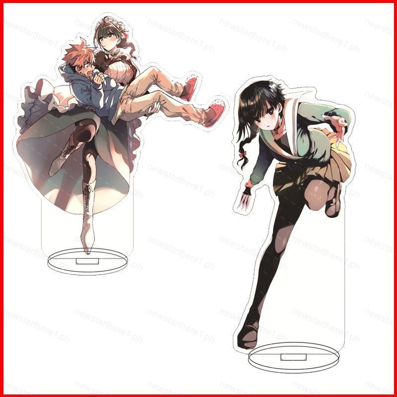 Jason Kimi wa Meido-sama ขาตั้งอะคริลิคแผ่นโฮมออฟฟิศเดสก์ท็อปตกแต่งขาตั้งแผ่นของเล่น