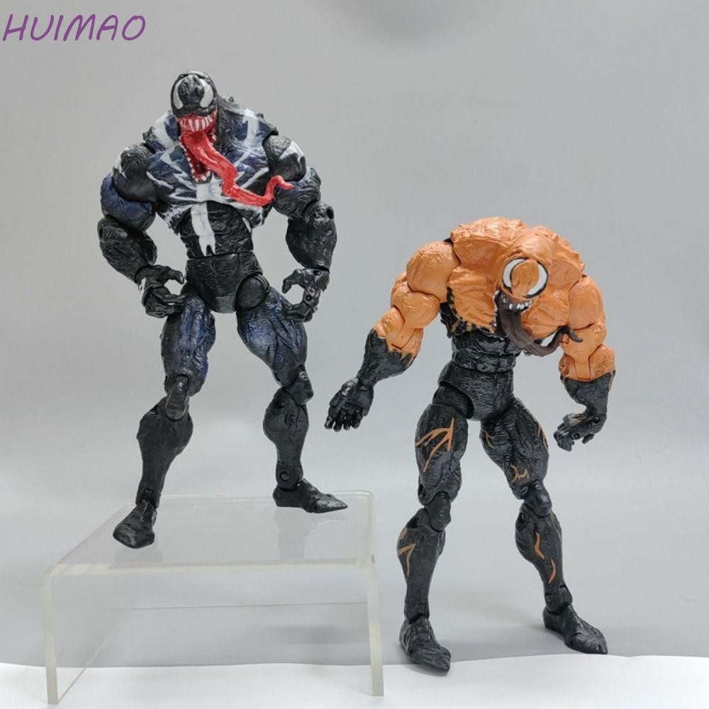Huimao Venom Action Figure, Marvel 3D Venom ของเล่น,เดสก์ท็อปตกแต่งเคลื่อนย้ายได้สะสม 16 ซม. Venom อะนิเมะรูปตุ๊กตาสาว/เด็กชายของขวัญ