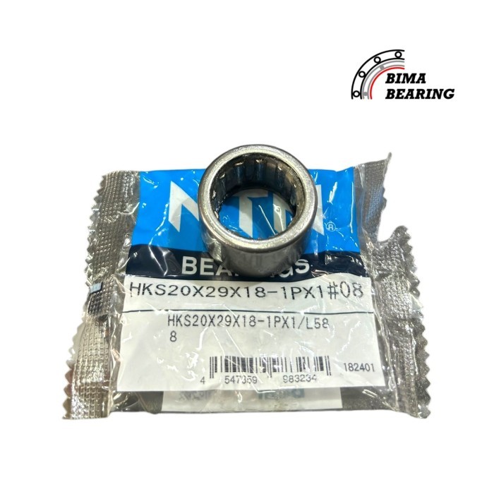 Bamboo Pully Vario Scoopy Pcx Hks 20X29X18 Ntn JAPAN Laher Rocess แบริ่งเข็ม Hks20X29X18 Ori