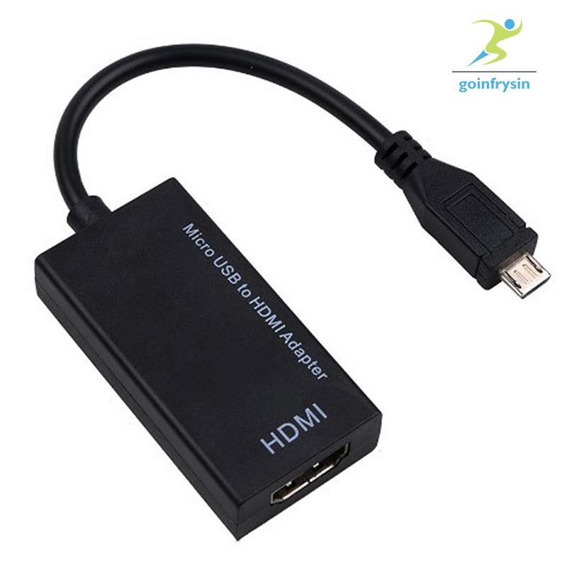 [DI] อะแดปเตอร์สายเคเบิล Micro USB เป็น 1080P HDMI HDTV สําหรับ Android Huawei Samsung Micro USB TH
