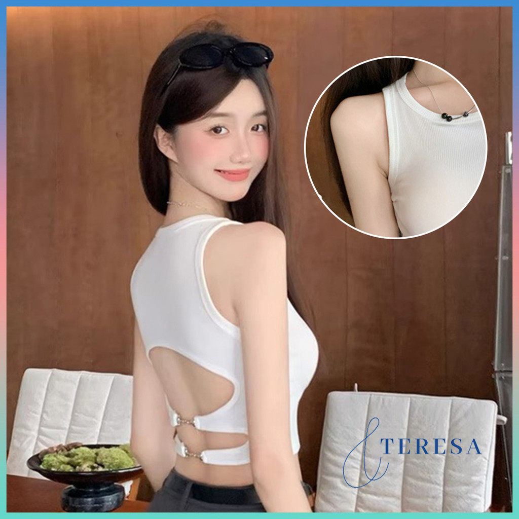 เสื้อกล้ามสั้น  ดีไซน์ทันสมัย