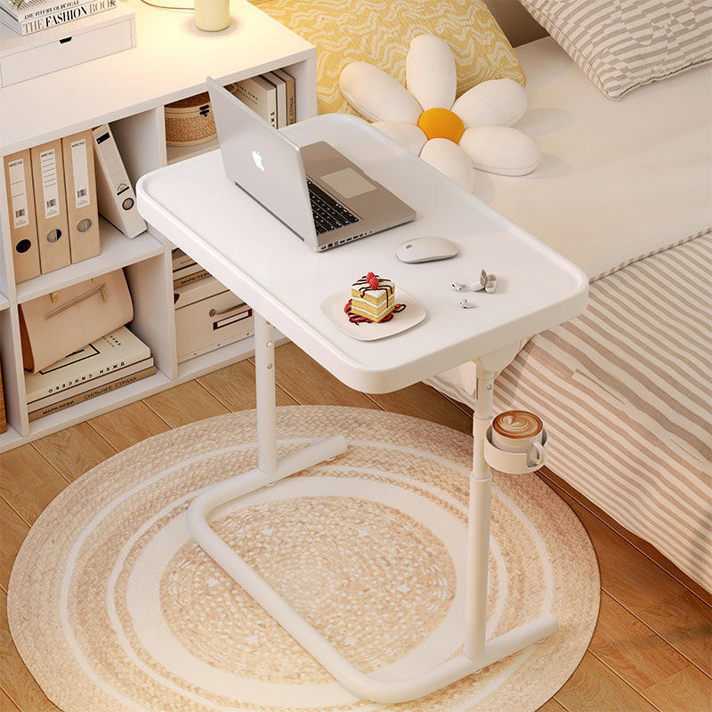 โต๊ะเรียน  สําหรับเด็กที่สามารถเคลื่อนย้ายได้ โต๊ะสําหรับนักเรียนที่บ้าน โต๊ะทํางานที่เรียบง่าย โต๊ะข้างเตียงที่สามาร - รูปที่ 2