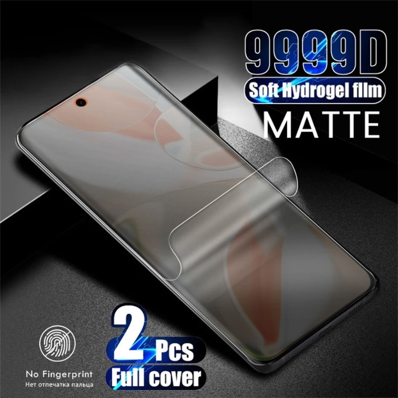 Oppo FindX7 FindX6 FindX5 1-3 ชิ้น 999D Matte Frosted Soft Hydrogel ฟิล์มสําหรับ Oppo ค้นหา X7 X6 X5 X3 X2 Pro Ultra Lite Neo X Lamborghini Anti-Fingerprints โทรศัพท์ป้องกันหน้าจอ
