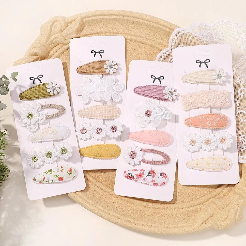 5 ชิ้น BB คลิปชุดสําหรับเด็กอุปกรณ์เสริมผมหวาน Printe Hairbangs กิ๊บติดผมเด็กทารก Barrette Ins สไตล์ Daisy Hairpin เครื่องประดับ ราคา ถูกที่สุด ดีลบีเคเค แกลเลอรีภาพที่ 8