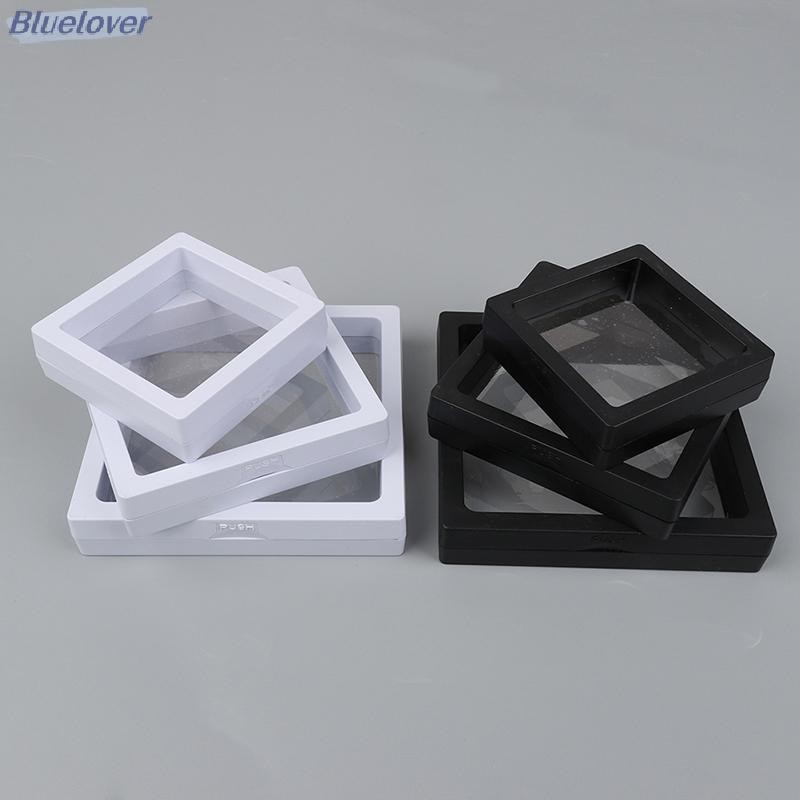 Bluelover PE Film เข็มกลัด อัญมณีเหรียญ กล่องเก็บเครื่องประดับ เคสแหวนนิทรรศการกันฝุ่น ใหม่