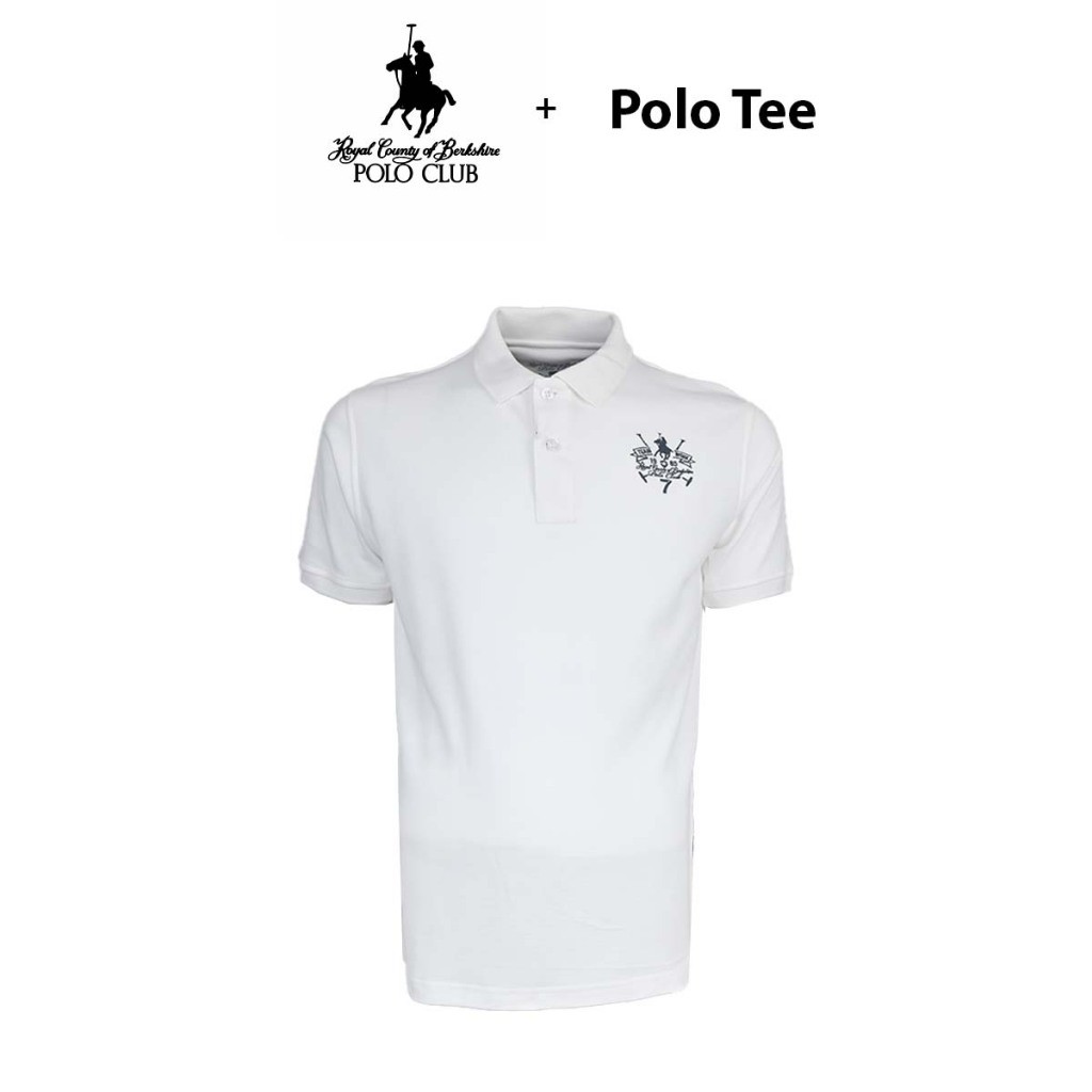 RCB Polo Club เสื้อโปโลแขนสั้นผู้ชายคอปก MTS11866 - Off White