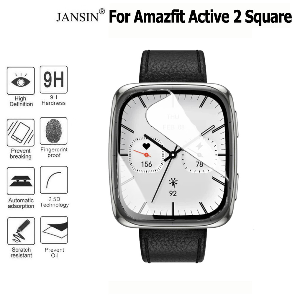 ฟิล์ม สําหรับ Amazfit Active 2 Square ฟิล์มกันรอย Smart Band ฟิล์มกันรอยหน้าจอ สมาร์ทวอทช์