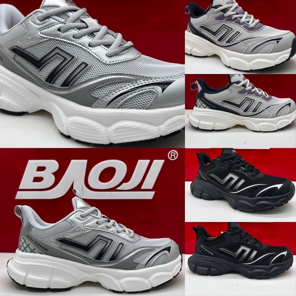[New 07/2025] [รองเท้าวิ่ง] Baoji บาโอจิ รองเท้าผ้าใบผู้หญิง bjw1155