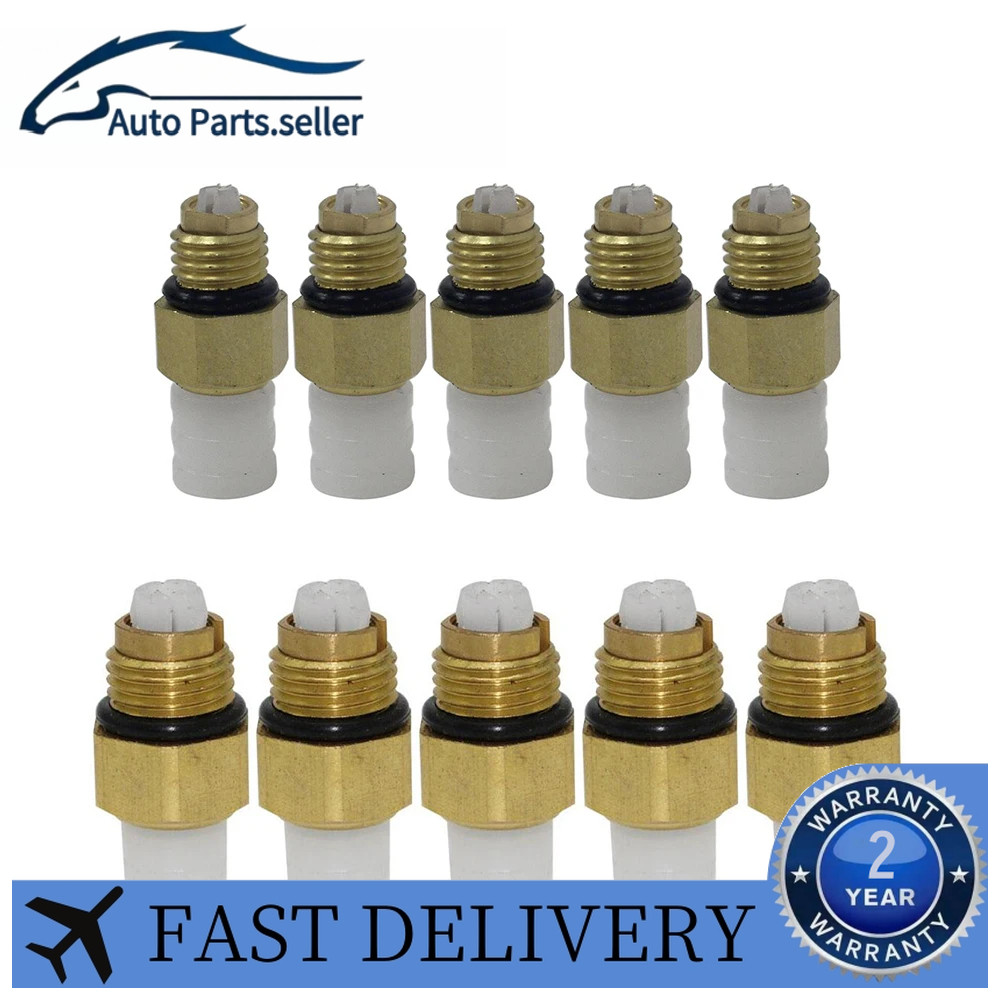 5x M8/M10 Air Suspension Air Connector ทองเหลืองสําหรับ Mercedes W221 W220 W164 W211 W212 W251, Audi Q7 VW Touareg Cayenne Jeep