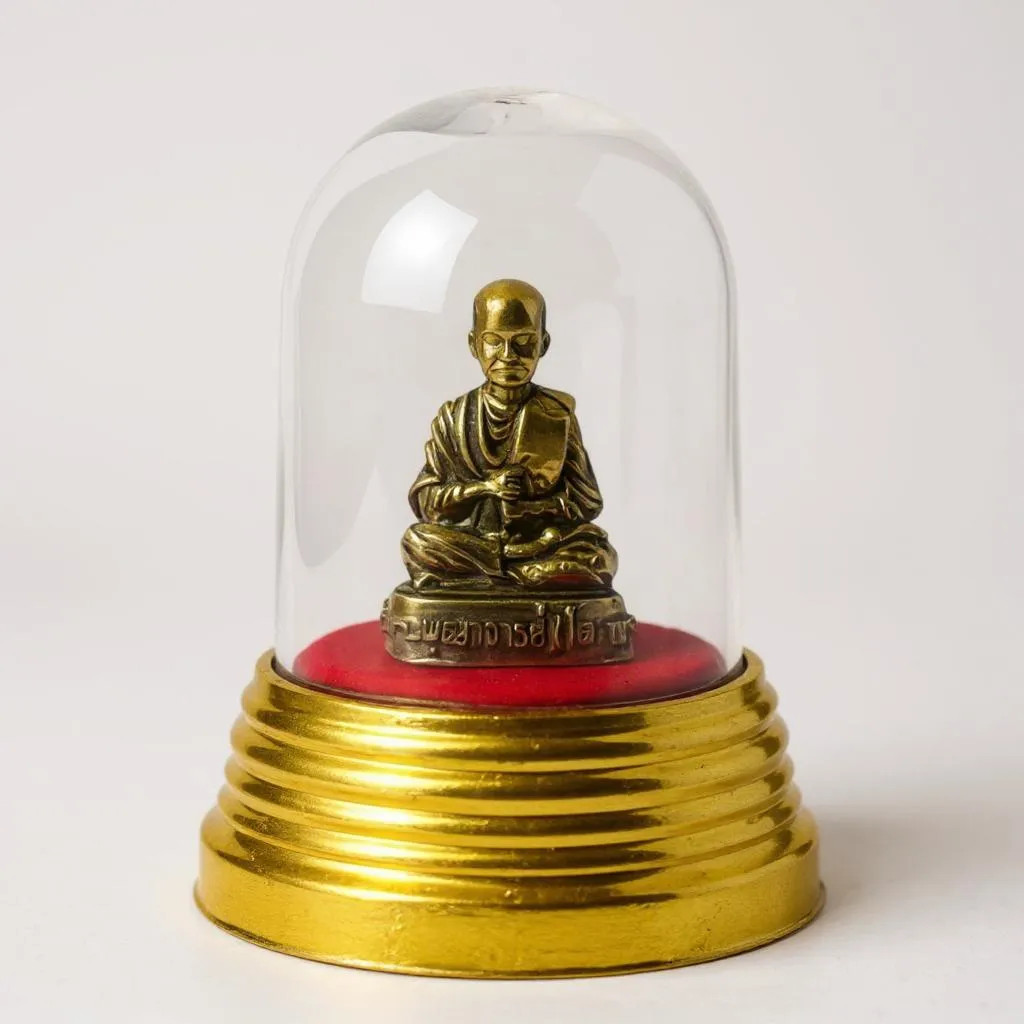 ครอบแก้ว วางหน้ารถ พระจักรพรรดิ พระพุทธชินราช พระชินราช หลวงพ่อโสธร หลวงปู่ทวด สมเด็จโต - รูปที่ 2