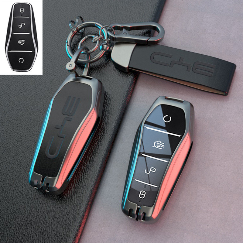 สําหรับ เคสกุญแจเหมาะสำหรับ BYD atto 3 byd dolphin byd sealพวงกุญแจ เคสป้องกันรอยกุญแจ