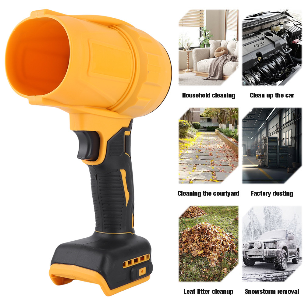 【ไม่รวมแบตเตอรี่】 สำหรับแบตเตอรี่ MAKITA 20โวลต์ เครื่องเป่าลมแบบไม่มีแปรงไฟฟ้าไร้สายเทอร์โบเจ็ทพัดลมพัดลมมือถือเครื่องเป่า