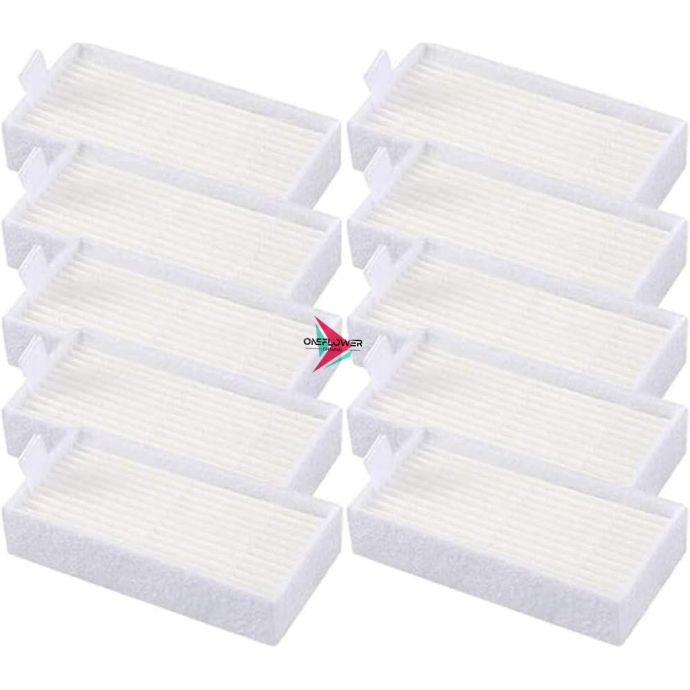 10pcs HEPA Filters สําหรับ ILIFE V3s V3s pro V5 V5s V5s Pro V5s Pro 2 V5s Plus Noisz S5 หุ่นยนต์เครื