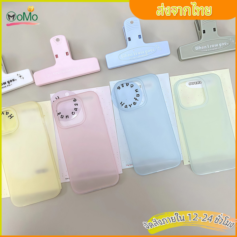 เคสโปร่งใสสำหรับไอโฟน11 12 13 14plus 15PRO 16promax กรณีโทรศัพท์มือถือ ป้องกันการชนกัน6/7/8PLUS X/XR/XS PROMAX